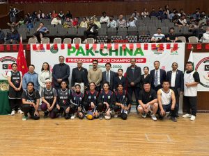 واپڈا نے پاک چین فرینڈشپ باسکٹ بال چیمپئن شپ جیت لی