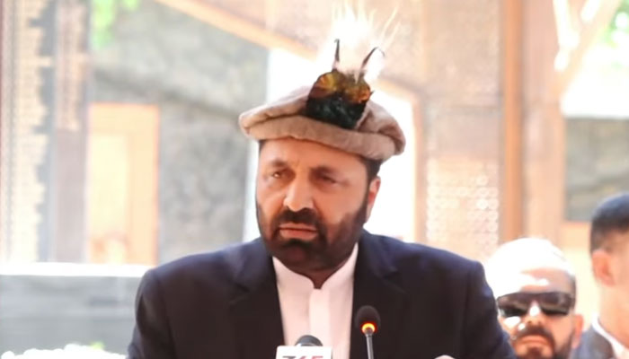 امجد حسین نے وزیراعلیٰ گلگت بلتستان کے عہدے کا حلف اٹھا لیا